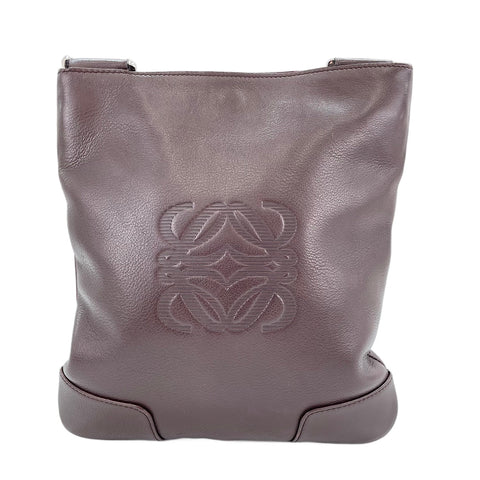 LOEWE anagram Shoulder Bag Brown WS30565