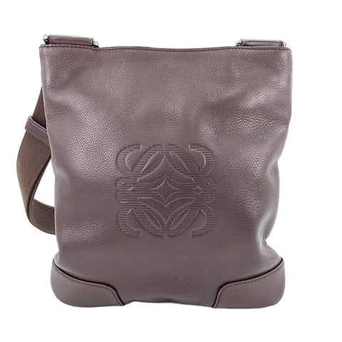 LOEWE anagram Shoulder Bag Brown WS30565