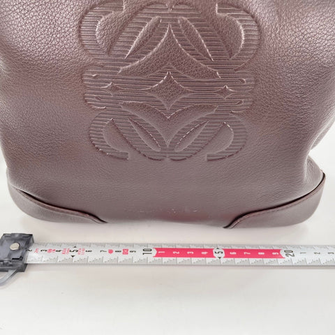 LOEWE anagram Shoulder Bag Brown WS30565