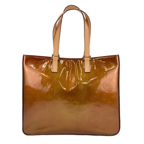 LOUIS VUITTON Columbus Tote Bag Brown WS30567