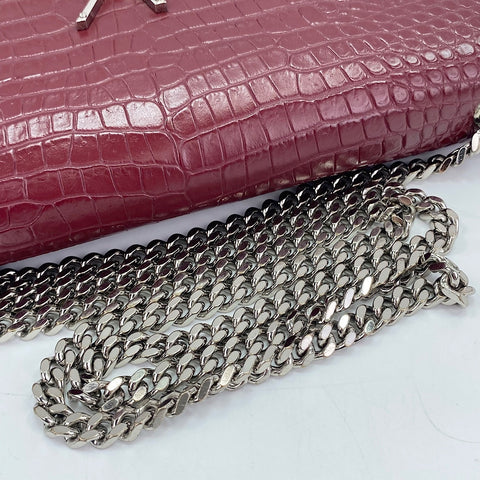 YVES SAINT LAURENT Kate Tassel Shoulder Bag wine-red WS30571