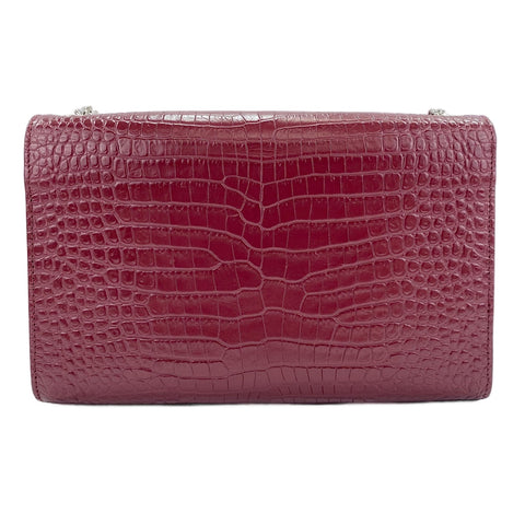 YVES SAINT LAURENT Kate Tassel Shoulder Bag wine-red WS30571