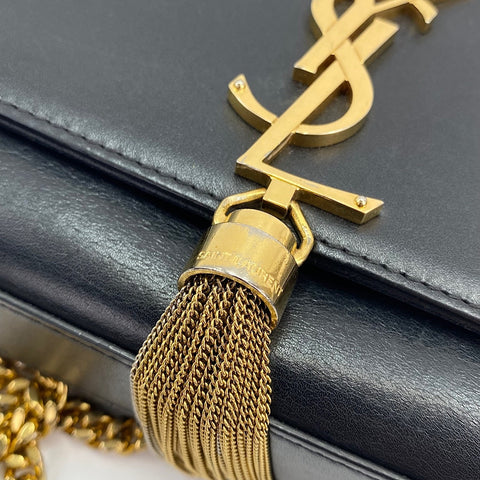 YVES SAINT LAURENT Kate Tassel Shoulder Bag black WS30572