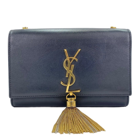 YVES SAINT LAURENT Kate Tassel Shoulder Bag black WS30572