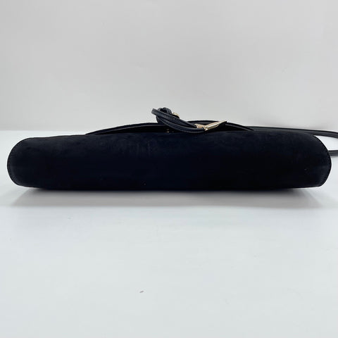Salvatore Ferragamo Gancini Shoulder Bag black WS30573