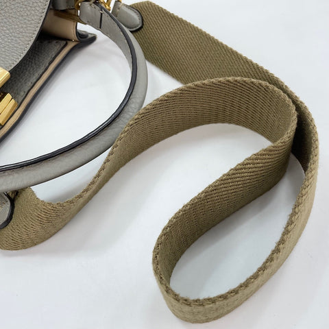 FENDI Peekaboo 2WAY Handbag gray WS30574