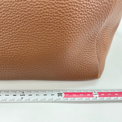 PRADA Vittello Dino 2WAY Handbag Brown WS30575