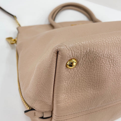 Miu Miu Madras 2WAY Handbag pink WS30576