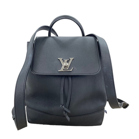 LOUIS VUITTON Lockme Backpack Backpack  Daypack black WS30577