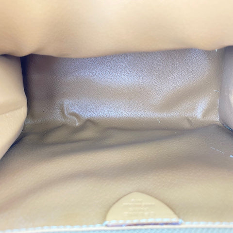 CELINE Macadam 2WAY Handbag Brown WS30580