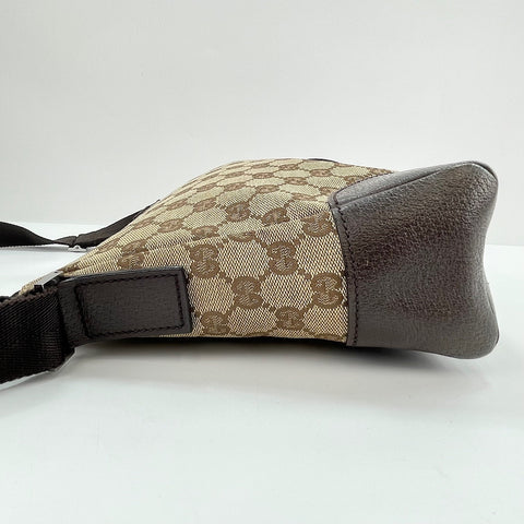 GUCCI Messenger Shoulder Bag Brown WS30583