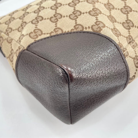 GUCCI Messenger Shoulder Bag Brown WS30583