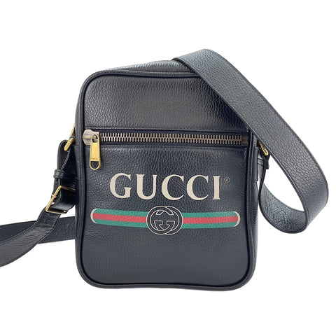GUCCI Shoulder Bag black WS30587