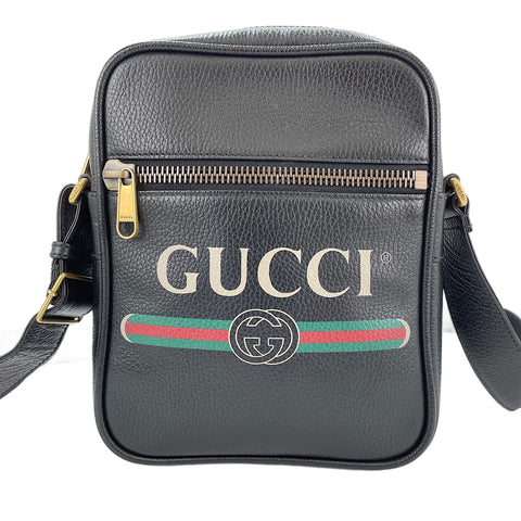 GUCCI Shoulder Bag black WS30587