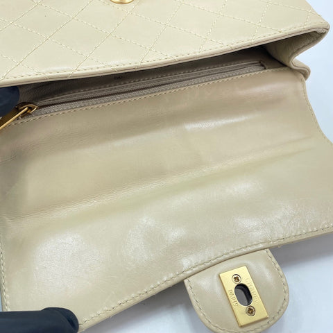CHANEL Matelass Shoulder Bag yellow WS30591