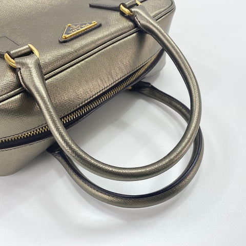 PRADA Safiano Handbag gold WS30592