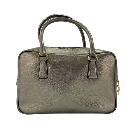 PRADA Safiano Handbag gold WS30592