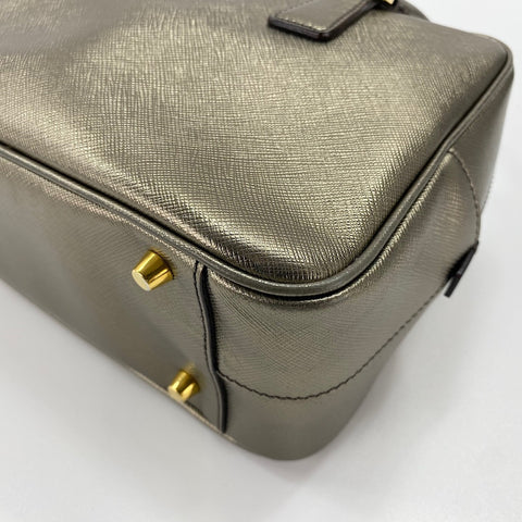 PRADA Safiano Handbag gold WS30592