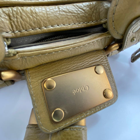 Chloe Paddington Mini Handbag khaki WS30594