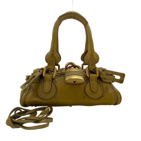 Chloe Paddington Mini Handbag khaki WS30594