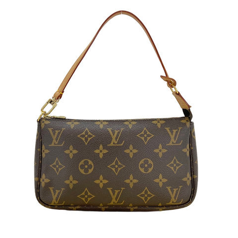 LOUIS VUITTON Pouches and Accessories Handbag Brown WS30598