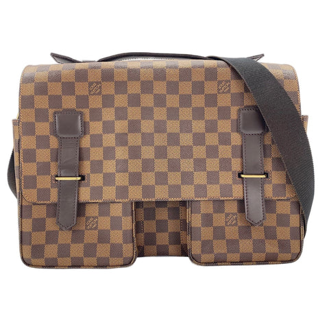 LOUIS VUITTON Broadway Shoulder Bag Brown WS30599