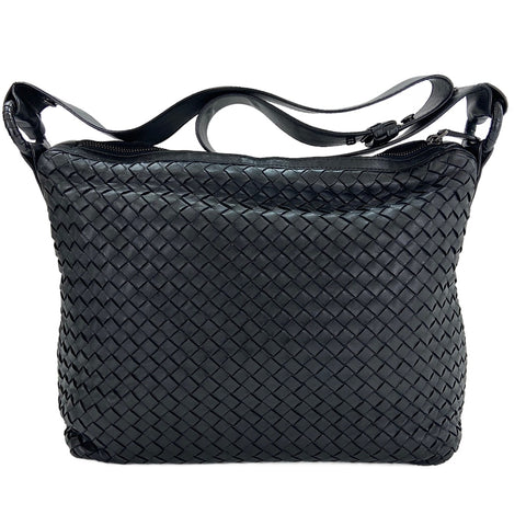 BOTTEGAVENETA INTRECCIATO Shoulder Bag black WS30600