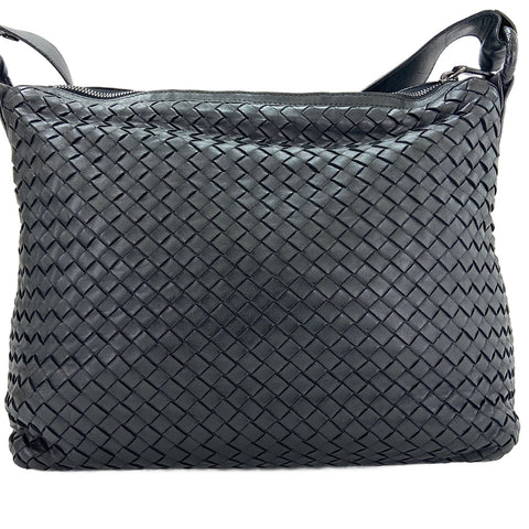 BOTTEGAVENETA INTRECCIATO Shoulder Bag black WS30600