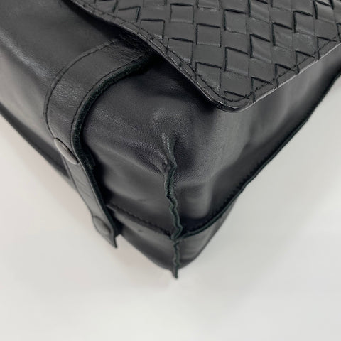BOTTEGAVENETA INTRECCIATO Shoulder Bag black WS30601