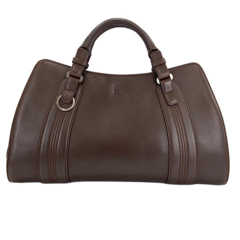 LOEWE Camosio Handbag Brown WS30604