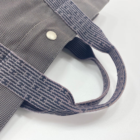 HERMES HerbagMM Tote Bag gray WS30605