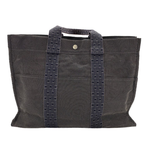HERMES HerbagMM Tote Bag gray WS30605