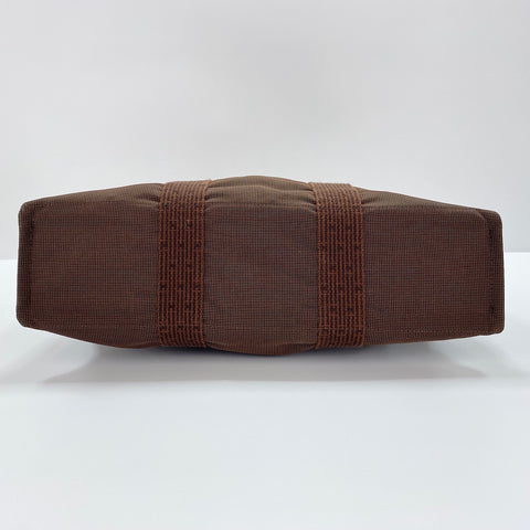HERMES HerbagMM Tote Bag Brown WS30606