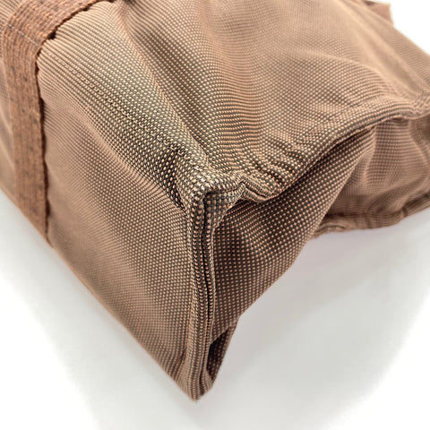 HERMES HerbagMM Tote Bag Brown WS30606