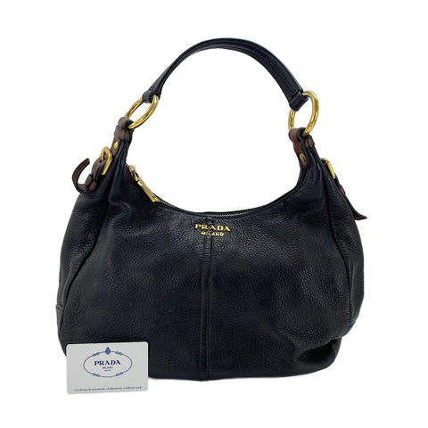 PRADA Shoulder Bag black WS30608