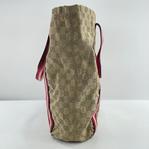 GUCCI Sherry Line Handbag beige WS30611