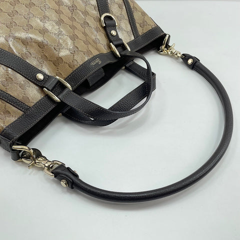 GUCCI Abby 2WAY Handbag beige WS30612