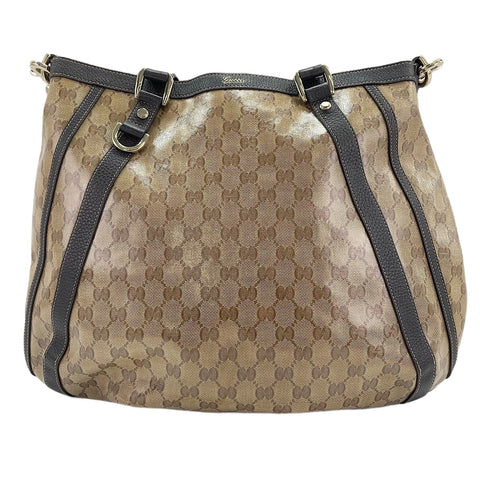 GUCCI Abby 2WAY Handbag beige WS30612