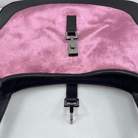 GUCCI Jackie Line Shoulder Bag pink WS30613