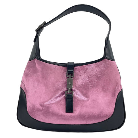 GUCCI Jackie Line Shoulder Bag pink WS30613