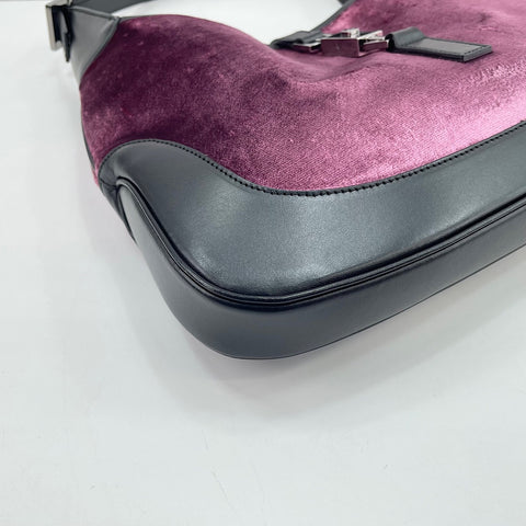GUCCI Jackie Line Shoulder Bag pink WS30613