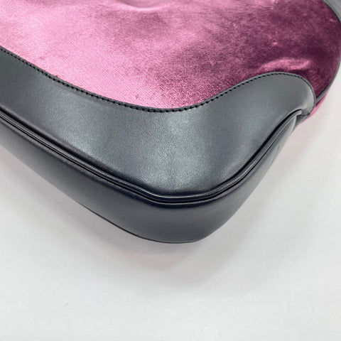 GUCCI Jackie Line Shoulder Bag pink WS30613