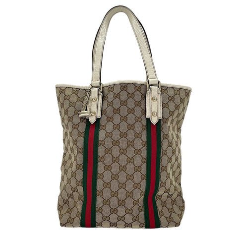 GUCCI Sherry Line Handbag beige WS30617