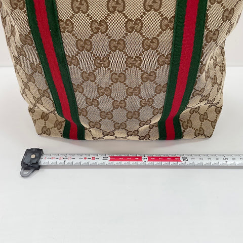 GUCCI Sherry Line Handbag beige WS30617