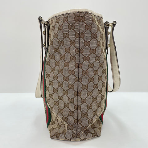 GUCCI Sherry Line Handbag beige WS30617