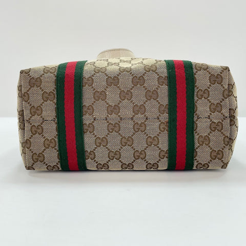 GUCCI Sherry Line Handbag beige WS30617