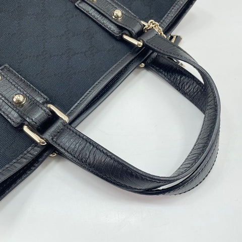 GUCCI Sherry Line Handbag black WS30618