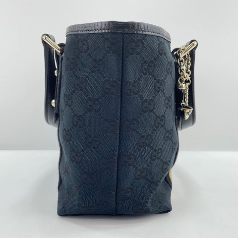 GUCCI Sherry Line Handbag black WS30618