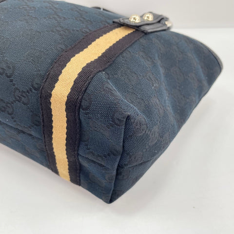 GUCCI Sherry Line Handbag black WS30618