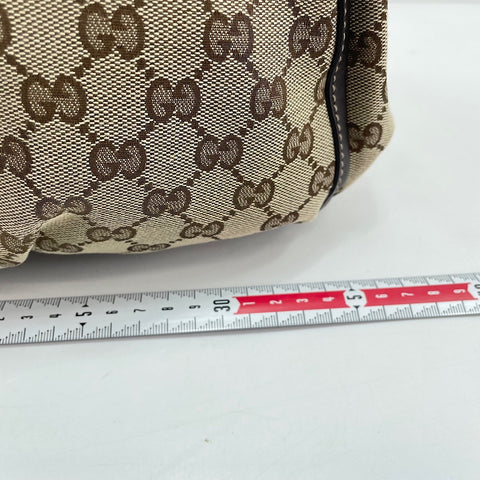GUCCI Horsebit Tote Bag beige WS30619